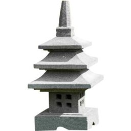 Wanda Collection Linterna japonesa de piedra de lava 50 cm decoración zen
