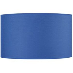 Tosel Pantalla de lámpara tela azul