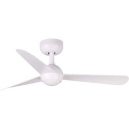 FARO BARCELONA Ventilador sin luz abs blanco mate 90x90x24.8 cm