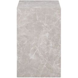 House Nordic Mesa auxiliar efecto mármol - Beige