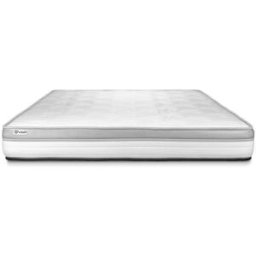 Vitalit Colchón blanco con espuma 160 x 200