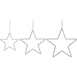 Beliani Decoración de pared de metal plateado