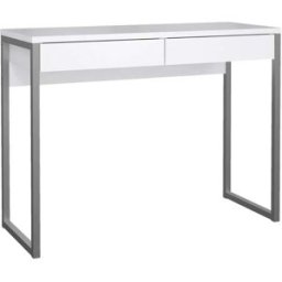 WellHome Escritorio color Blanco brillo 101x40x76 cm