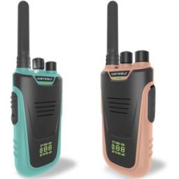 KIDYWOLF Walkie-talkie recargable para niños