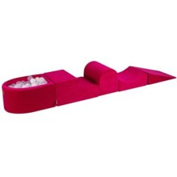MeowBaby Parque infantil - bloques de escalada con piscina de bolas para niños