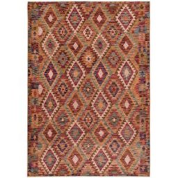 Gino Falcone Alfombra de poliéster estampada a máquina - multicolor - 160x230 cm