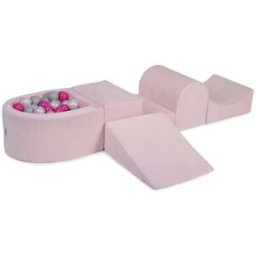 MeowBaby Parque infantil - bloques de escalada con piscina de bolas para niños