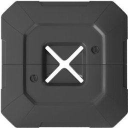 Outsunny Base para sombrilla 101x101x12 cm negro