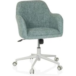 hjh LIVING Silla home office tela menta