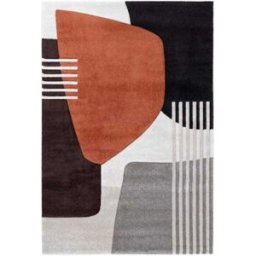 Carpet Living Alfombra moderna de diseño multicolor 170x120cm
