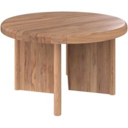 Maison Pavane Mesa de centro redonda de madera de teca d80 cm