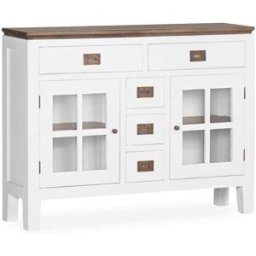 MOYCOR Consola de madera blanca anch. 105 cm