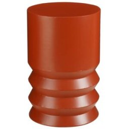 Mica Decorations Mesa auxiliar mart rojo h46xb30xl30cm