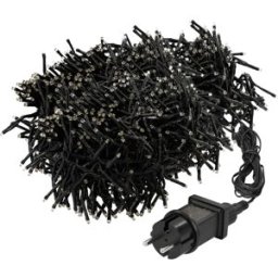 ECD Germany Luces de navidad 2016 leds 14,5m blanco cálido interior/exterior ip44