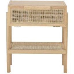 Bloomingville Mesa auxiliar de madera beige