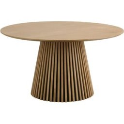 Moloo Mesa de comedor redonda para 4/6 personas ø140 cm roble