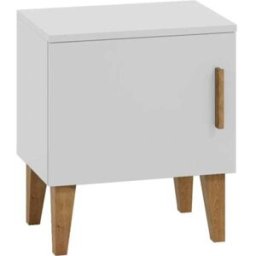 Nateo Concept Mesilla de noche infantil - blanco