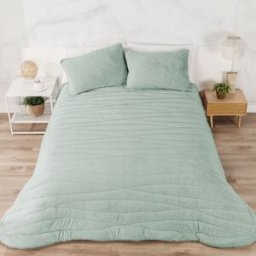 Manterol Edredón comforter rayas geométricas rosa - CAMA 135/140cm