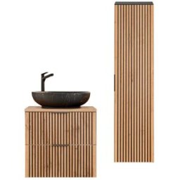 Petits meubles Conjunto de muebles con lavabo paneles de melamina y mdf madera