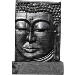 Wanda Collection Fuente grande de exterior pared de agua rostro de buda 1,80 m