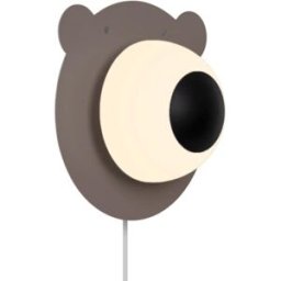 Nordlux Aplique de pared de metal marrón con forma de oso