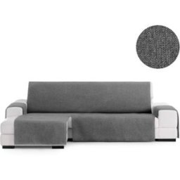 Eysa Funda chaise longue izquierda vista frontal negro 290 cm