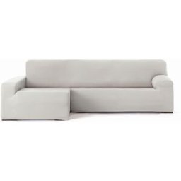 Eysa Funda de sofá chaise longue bielástica izquierda crudo 250 - 310 cm