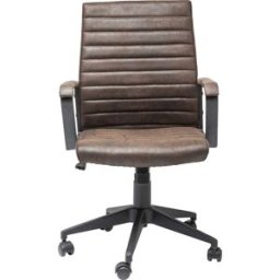 Kare Design Silla oficina giratoria marrón