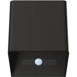 Beneito & Faure Aplique led lek sensor negro 6w 3000k ip54