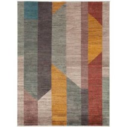 Carpet Living Alfombra anudada a mano en lana diseño moderno multicolor 170x240cm