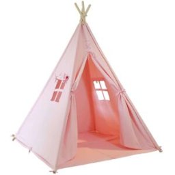 Sunny Tipi infantil con base algodón rosa 120x120