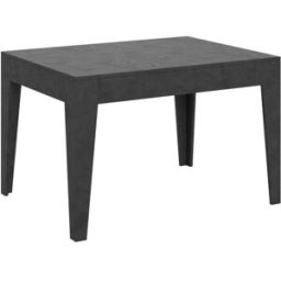 Itamoby Mesa extensible 90x120/180 cm efecto madera gris espatulado