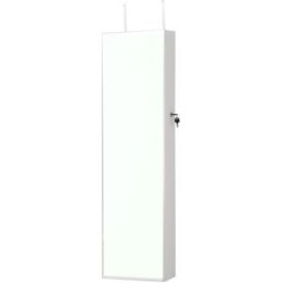 Giantex Joyería blanca montada en la pared