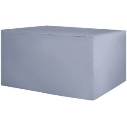 Beliani Funda de protección impermeable 155 cm 155 cm 90 cm gris