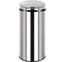 Kitchen Move Cubo de basura de cocina automático plata 42l
