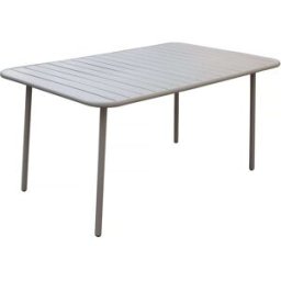 Habitat & Jardin Mesa de jardín marrón 150 x 90 x 71 cm