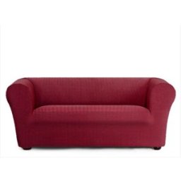 Eysa Funda de sofá 3 plazas chester/klippan bielástica burdeos 70 - 130 cm