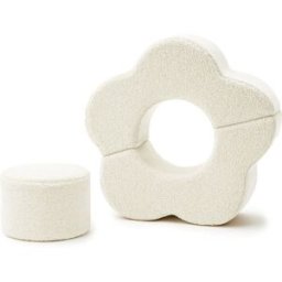 MeowBaby Parque de juegos de espuma para niños crema