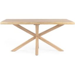 Wabi Home Mesa de comedor de madera maciza 160cm