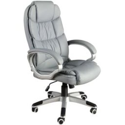Angel Cerda Silla oficina giratoria polipiel gris