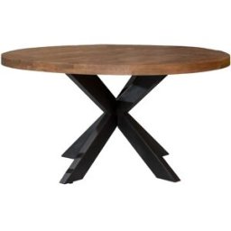 Moloo Mesa de comedor redonda 4/6 personas d150 cm madera