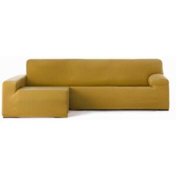 Eysa Funda de sofá chaise longue bielástica izquierda mostaza 250 - 310 cm
