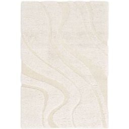sweeek Alfombra interior con diseño geométrico beige