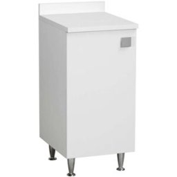 The white stone mueble base 1 puerta blanco