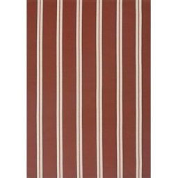 Nazar Alfombra para interior/exterior de rayas marrón 120x180 cm