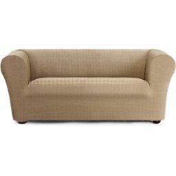 Eysa Funda de sofá 3 plazas chester/klippan bielástica beige 70 - 130 cm