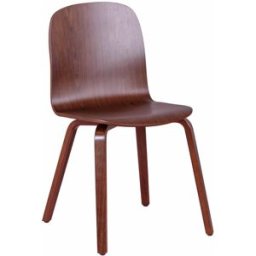 Nest dream Silla nórdica de diseño en madera de nogal
