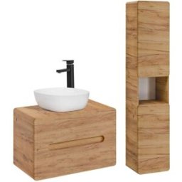 Petits meubles Conjunto de muebles con lavabo paneles de melamina y mdf madera