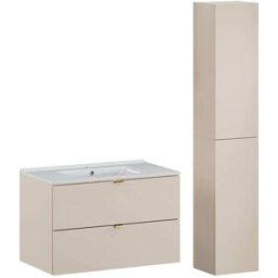 Petits meubles Conjunto de muebles lavabo individual paneles de melamina y de mdf