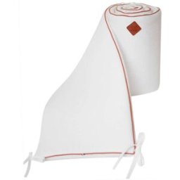 Sevira Kids Protector de cuna reversible bebé muselina de algodón